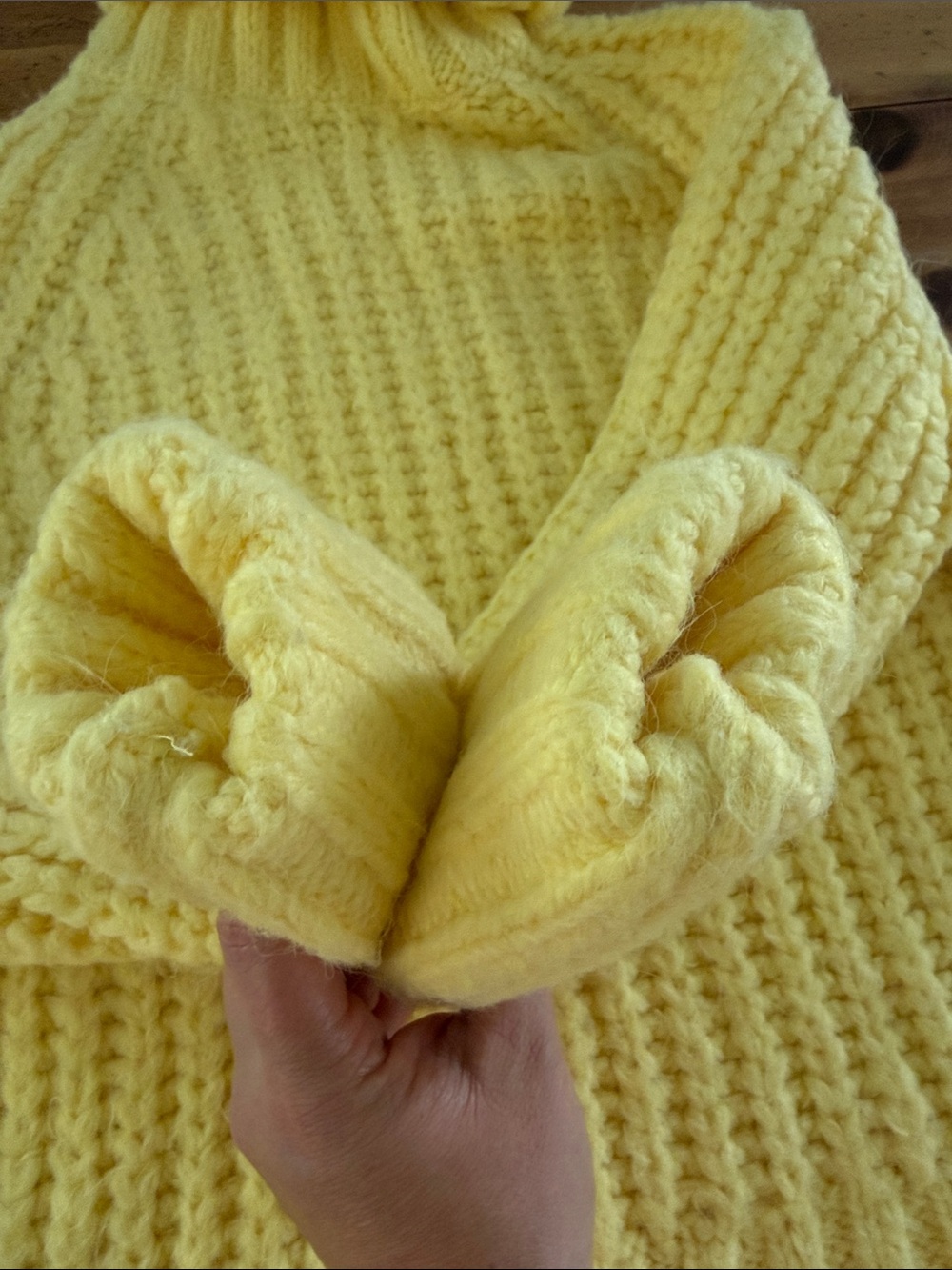 Anthropologie Pilcro Yellow Turtleneck size XS - Picture 8 of 11